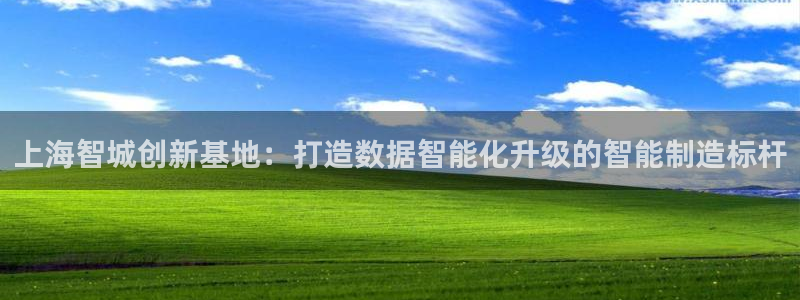 意昂3娱乐平台：上海智城创新基地：打造数据智能化升级的智能制