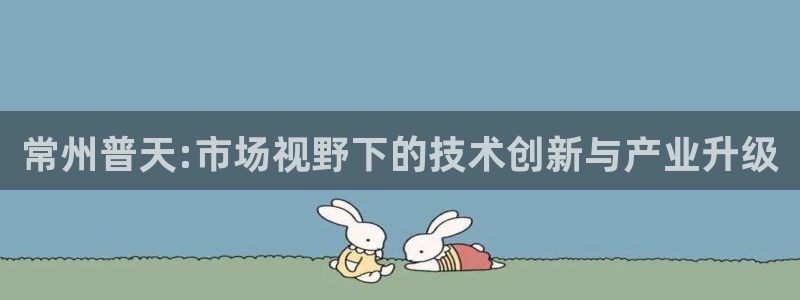 意昂集团官网：常州普天:市场视野下的技术创新与产业升级
