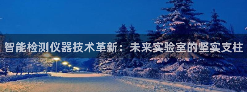 意昂体育3平台APP：智能检测仪器技术革新：未来实验室的坚实