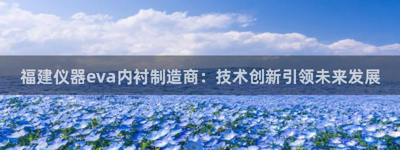 意昂3神州：福建仪器eva内衬制造商：技术创新引领未来发展