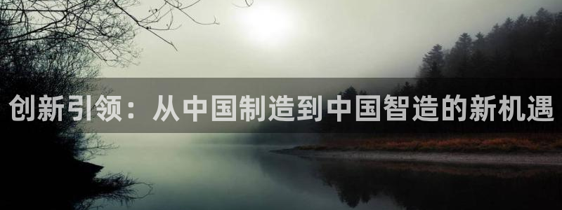 意昂体育3招商电话是多少号码：创新引领：从中国制造到中国智造